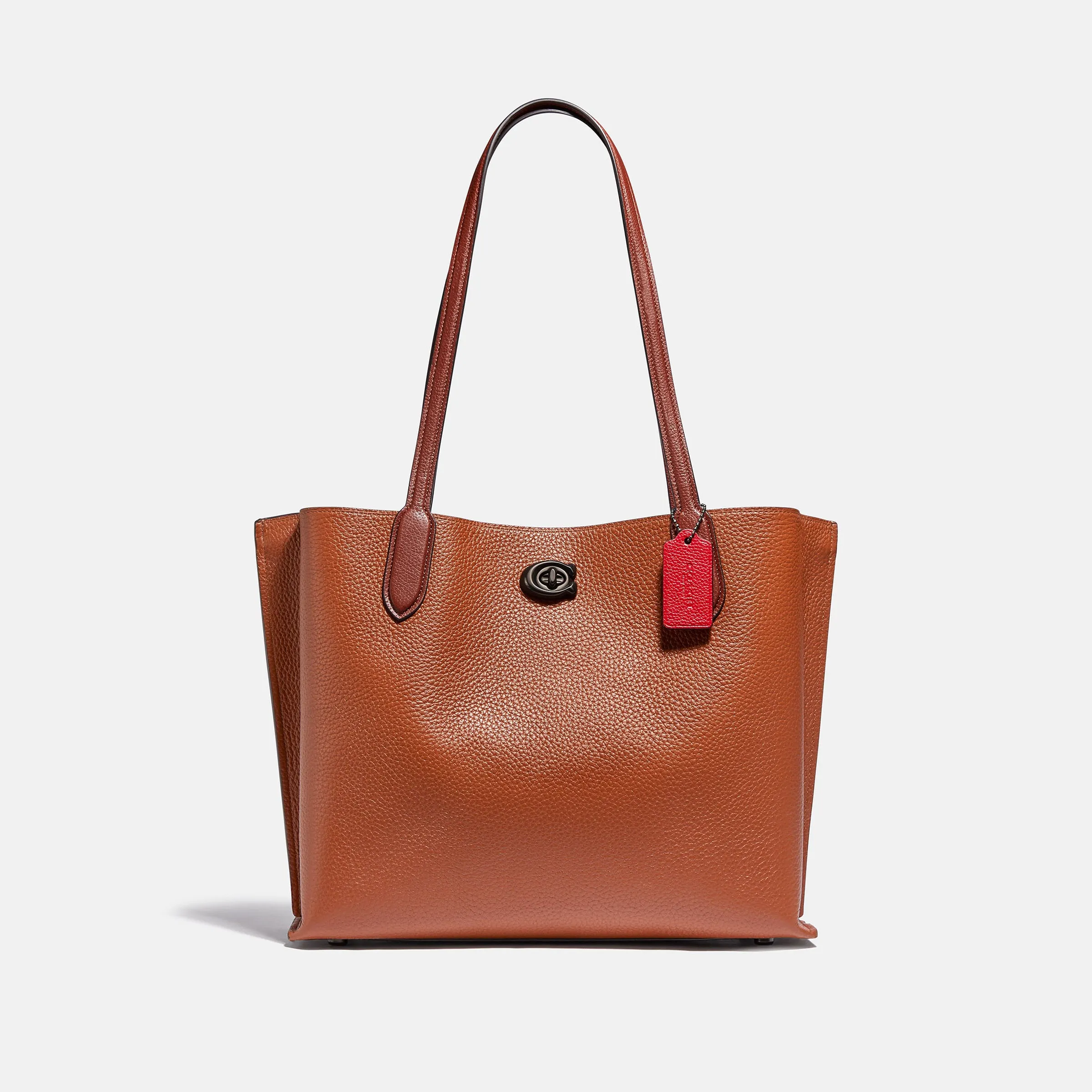 Willow Tote In Colorblock With Signature Canvas Interior