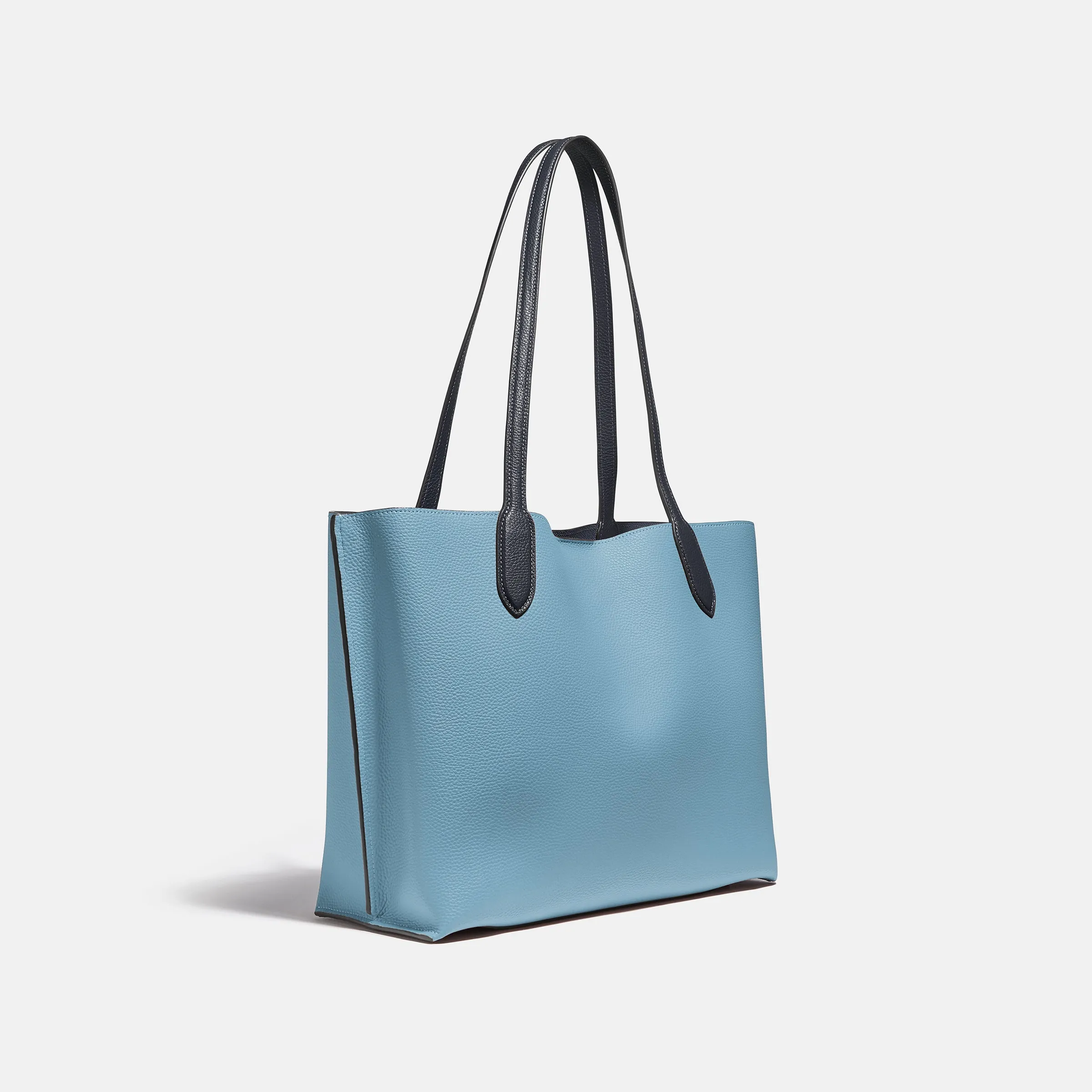Willow Tote In Colorblock With Signature Canvas Interior