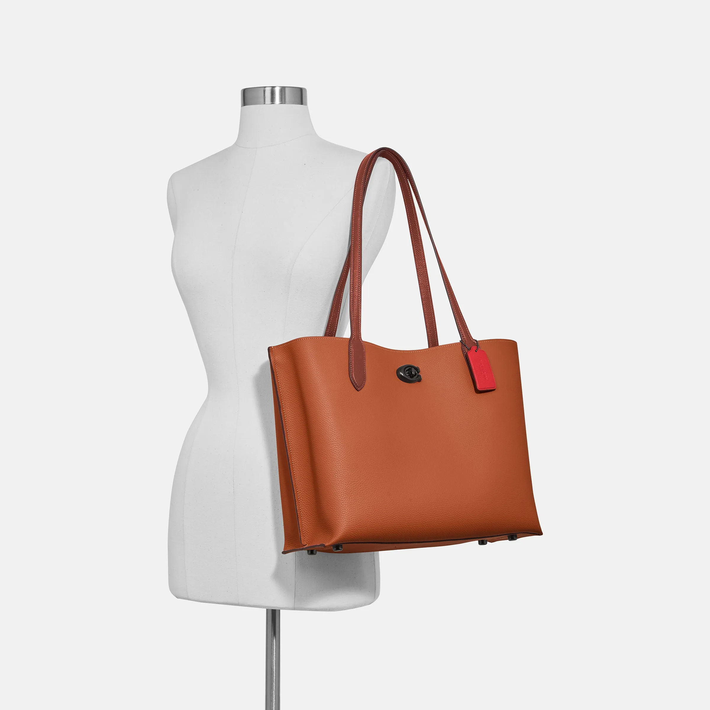 Willow Tote In Colorblock With Signature Canvas Interior
