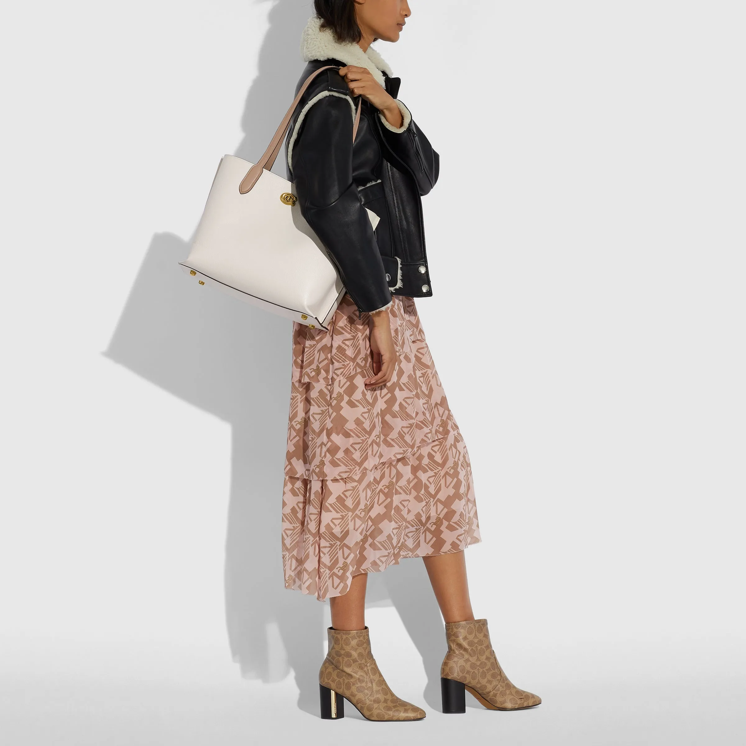Willow Tote In Colorblock