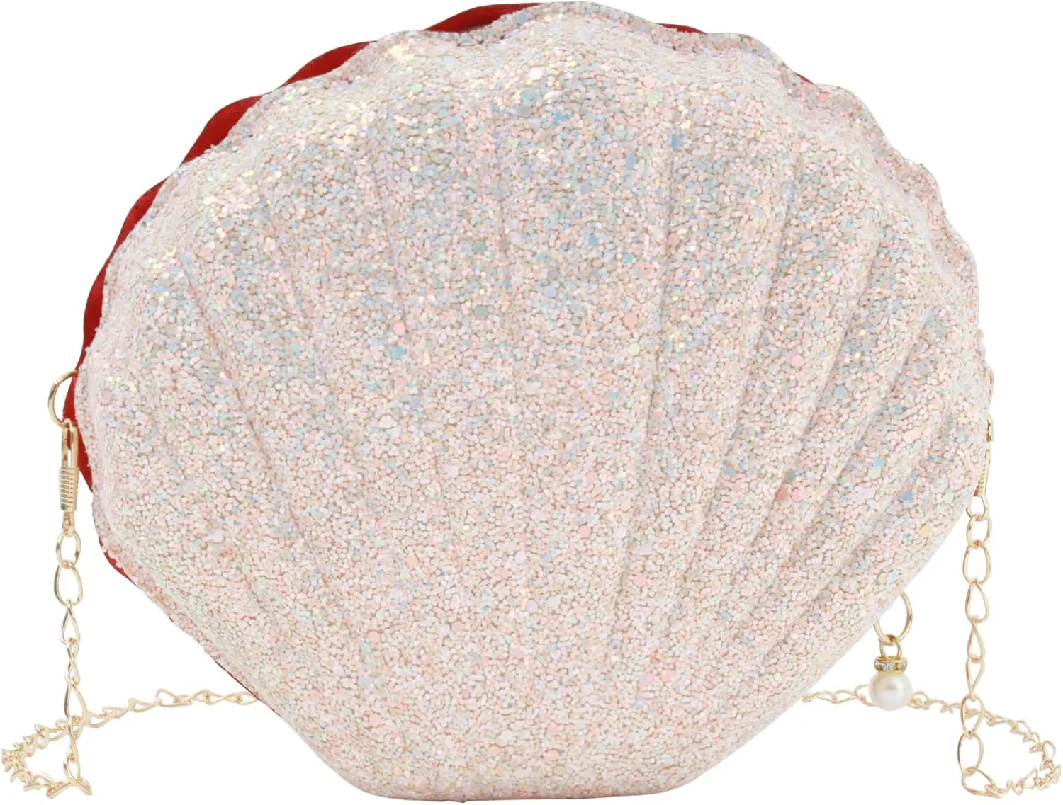 Women Mini Seashell Cross-body Bag Shoulder Bag Evening Clutch Handbag