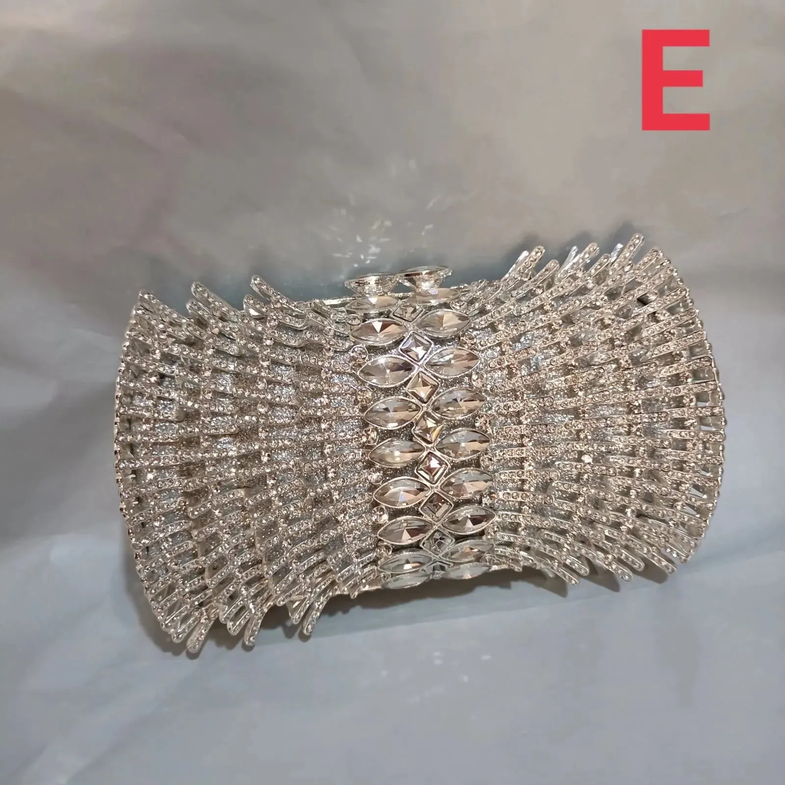 Women's Diamond Clutches: Rhinestone Bag, Flower Crystal Clutch, Party Evening Small Purse Handbags, Wedding Clutch Bag, Female Wallet.