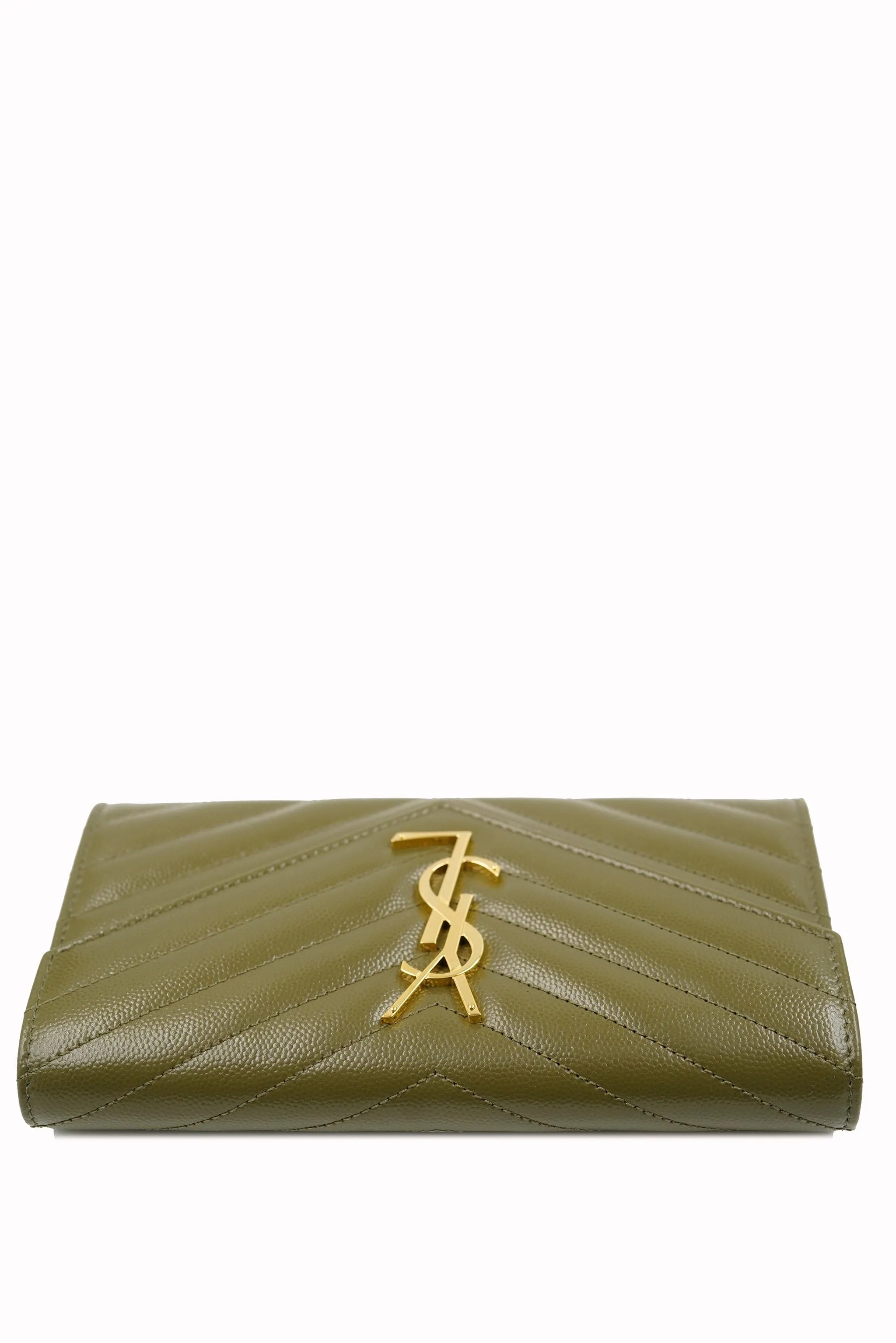 YSL cassandre long wallet with GHW ASL5468