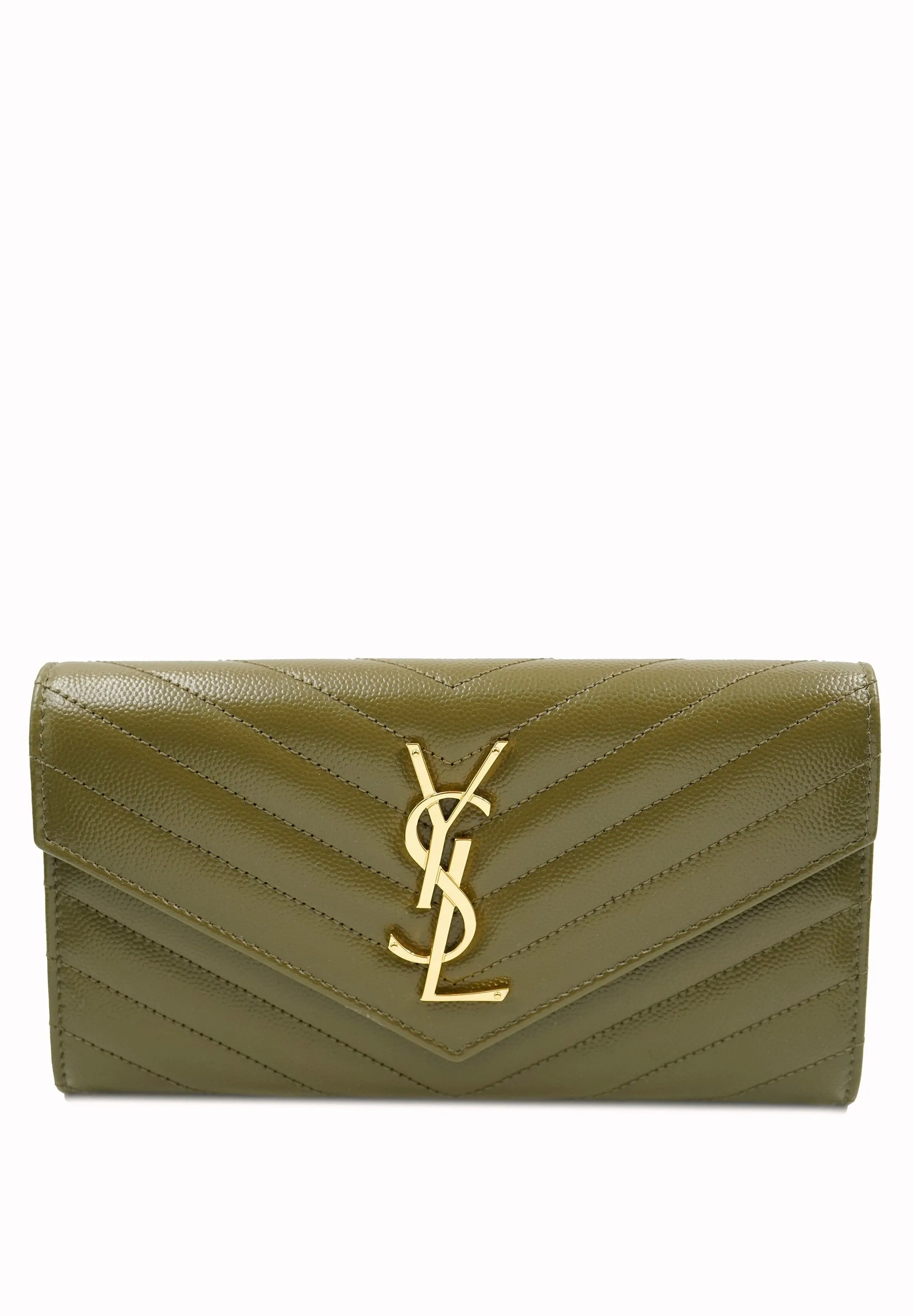 YSL cassandre long wallet with GHW ASL5468