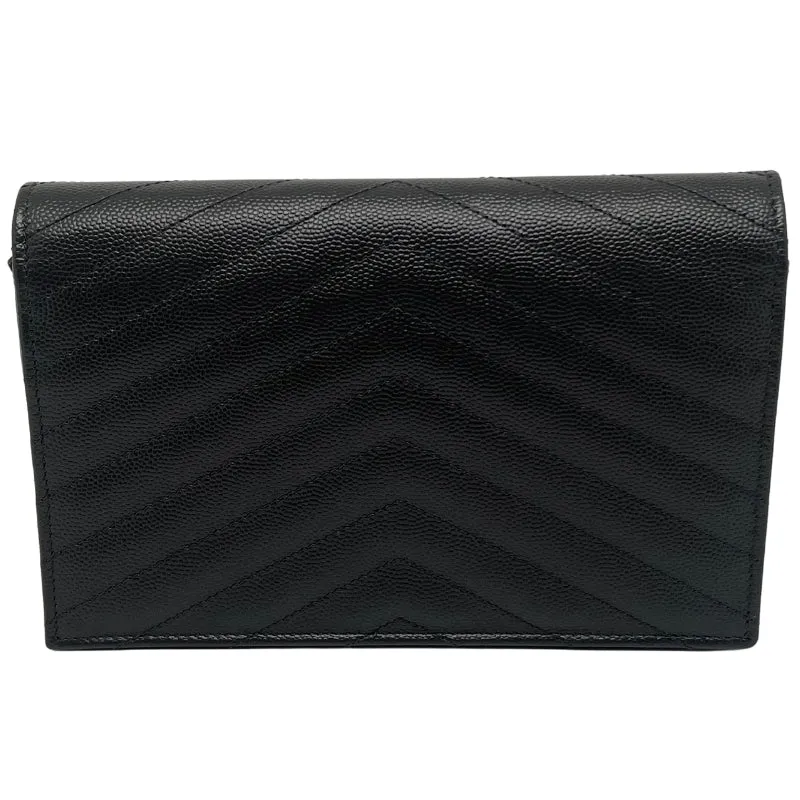 YSL Grain de Poudre Envelope Wallet on Chain
